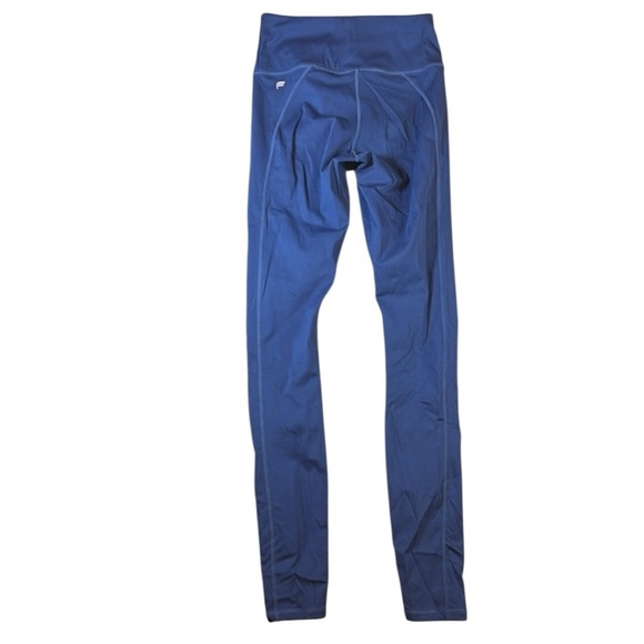 Fabletics Motion365 Blue Logo Front Zipper Blue Leggings XS - Picture 8 of 8